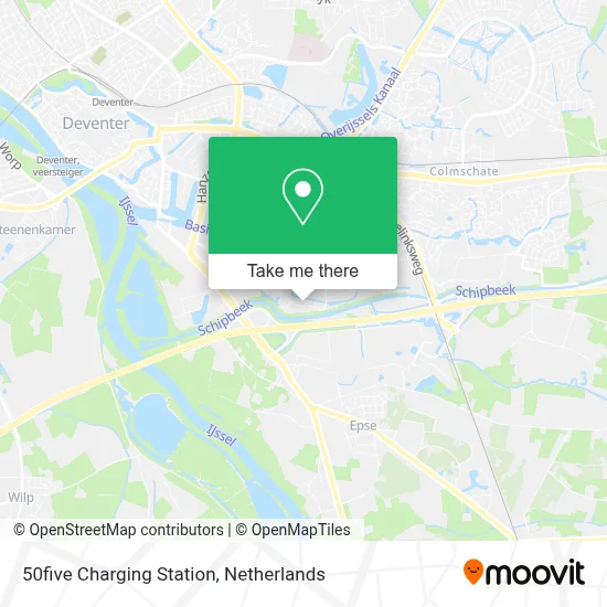 50five Charging Station map