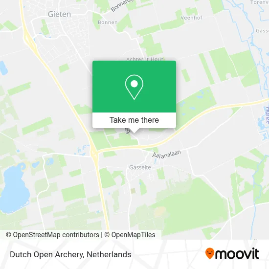 Dutch Open Archery map