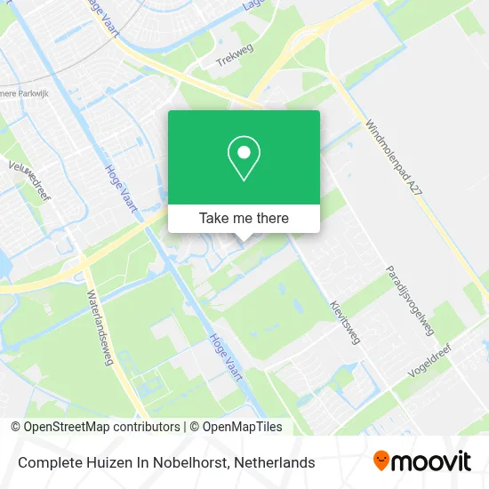 Complete Huizen In Nobelhorst Karte
