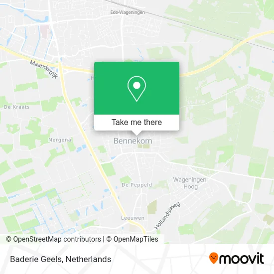 Baderie Geels map