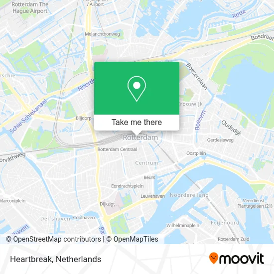 Heartbreak map