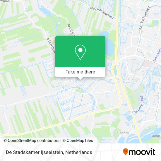 De Stadskamer Ijsselstein map