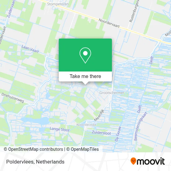 Poldervlees map