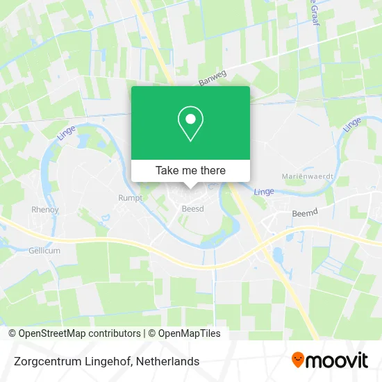 Zorgcentrum Lingehof map