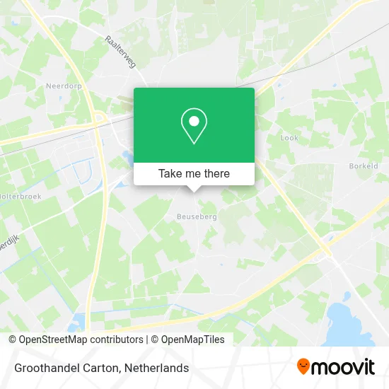 Groothandel Carton map