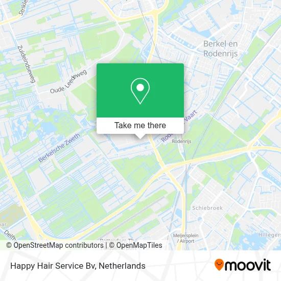 Happy Hair Service Bv map