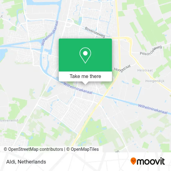 Aldi map