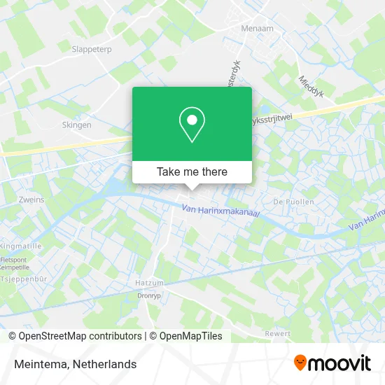 Meintema map