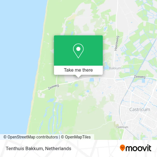 Tenthuis Bakkum map