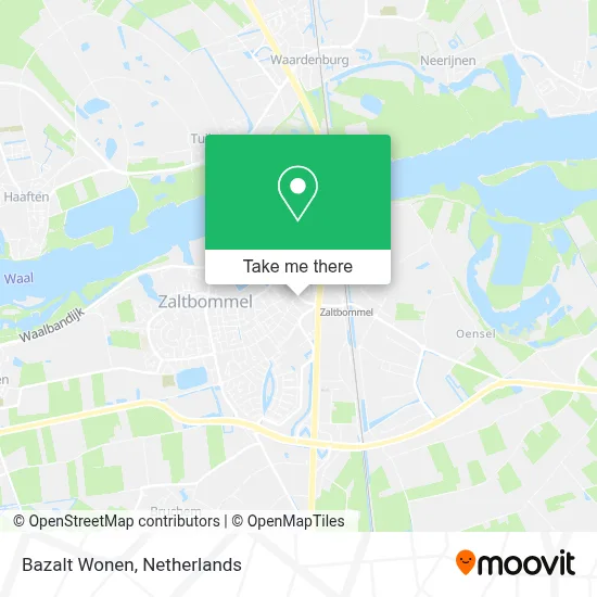 Bazalt Wonen map