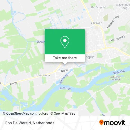 Obs De Wereld map