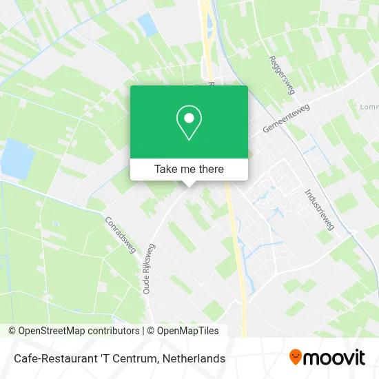 Cafe-Restaurant 'T Centrum map