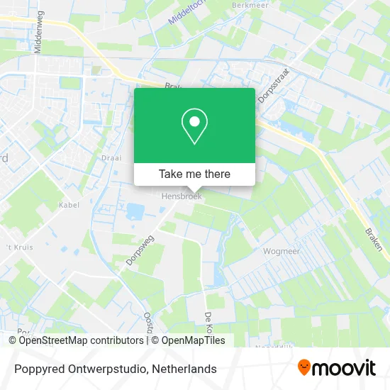 Poppyred Ontwerpstudio map