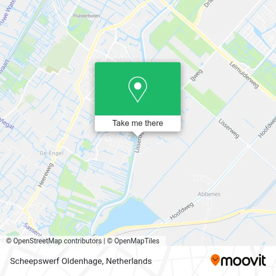Scheepswerf Oldenhage map
