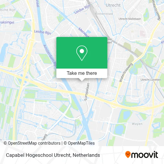 Capabel Hogeschool Utrecht map
