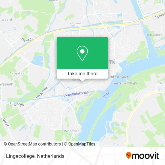 Lingecollege map