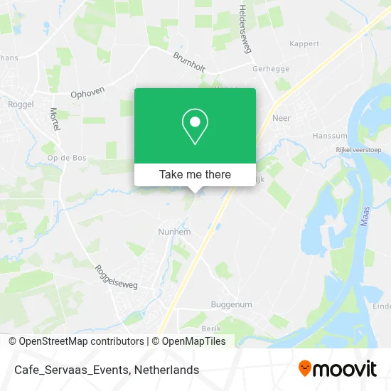 Cafe_Servaas_Events map