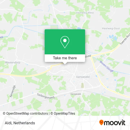 Aldi map