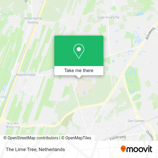 The Lime Tree map