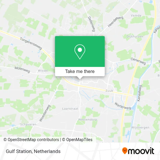 Gulf Station map