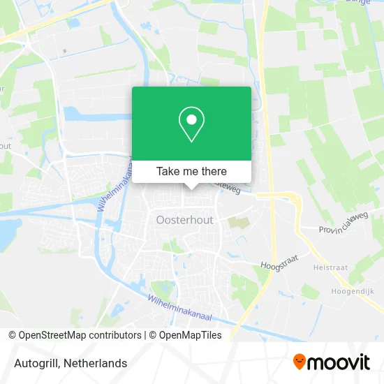 Autogrill Karte