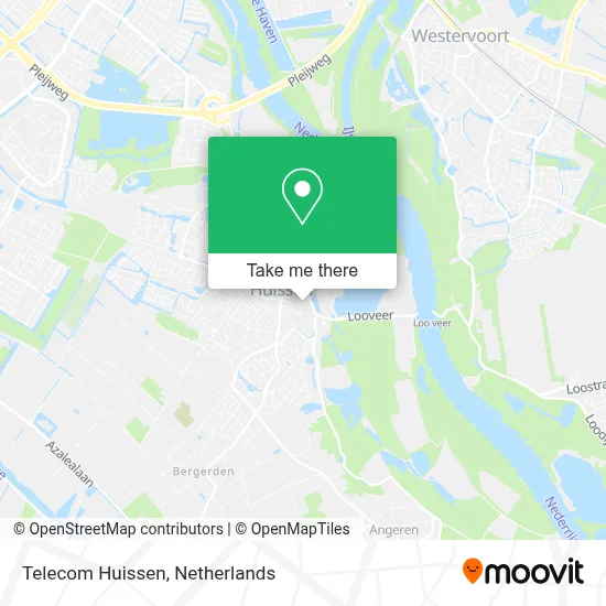 Telecom Huissen map