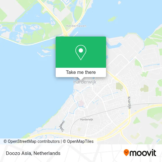 Doozo Asia map