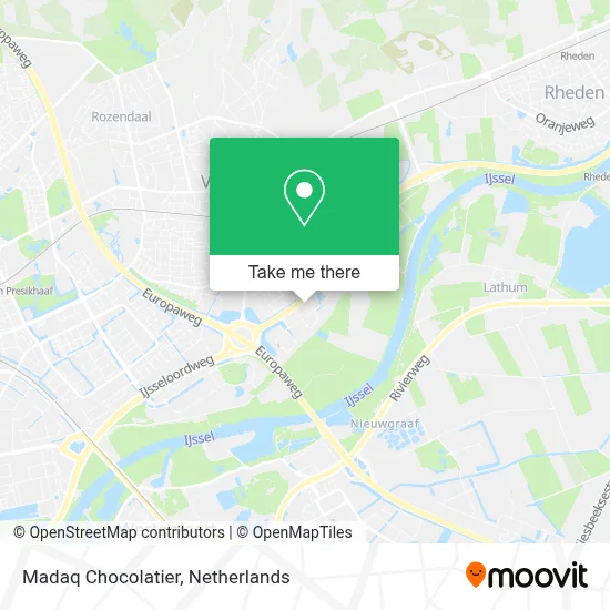 Madaq Chocolatier map