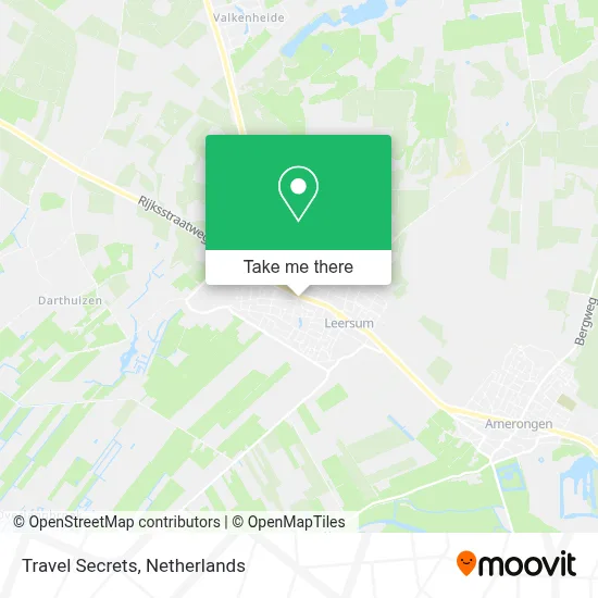 Travel Secrets map