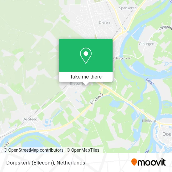 Dorpskerk (Ellecom) map