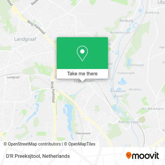 D'R Preeksjtool map