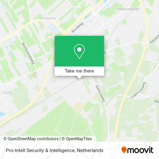 Pro-Intell Security & Intelligence map