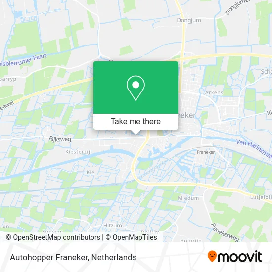 Autohopper Franeker Karte