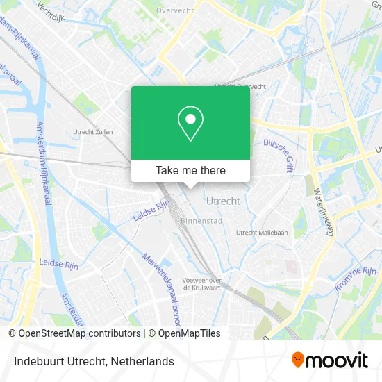 Indebuurt Utrecht map