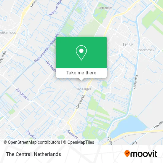 De Centrale map