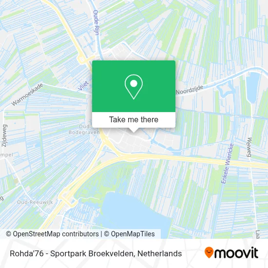 Rohda'76 - Sportpark Broekvelden map