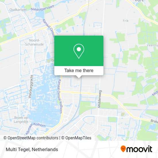 Multi Tegel map