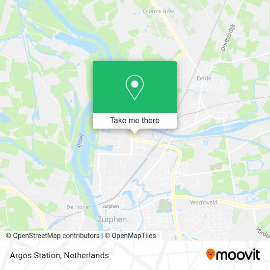 Argos Station map