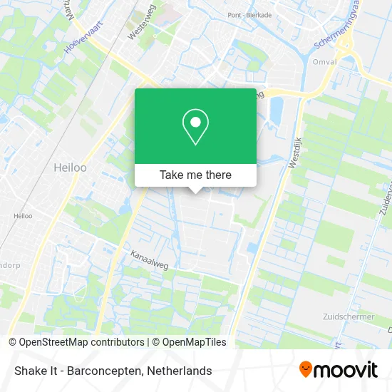 Shake It - Barconcepten map