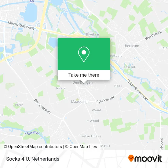 Socks 4 U map