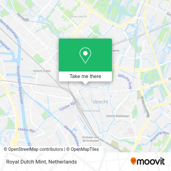 Royal Dutch Mint map
