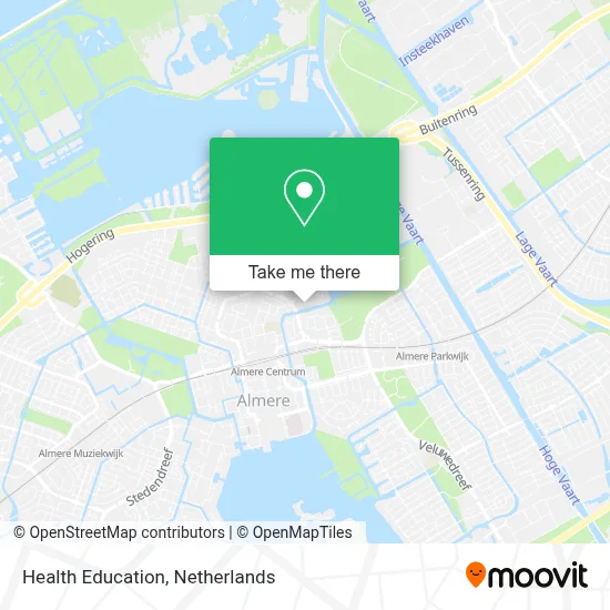 Health Education map
