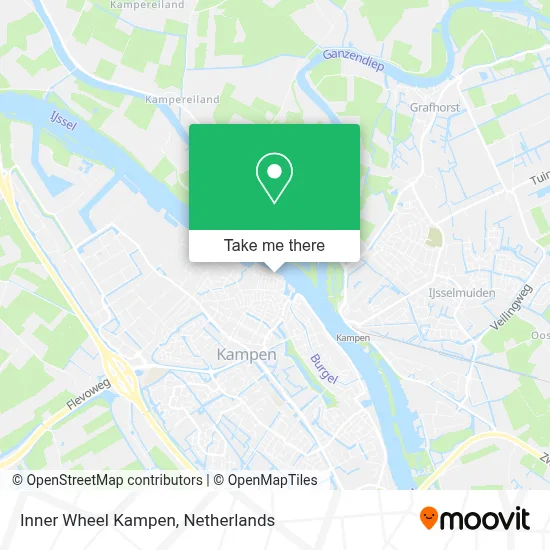 Inner Wheel Kampen map