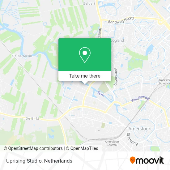 Uprising Studio map