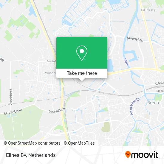 Elines Bv map