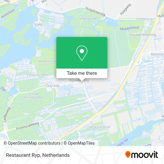 Restaurant Ryp map