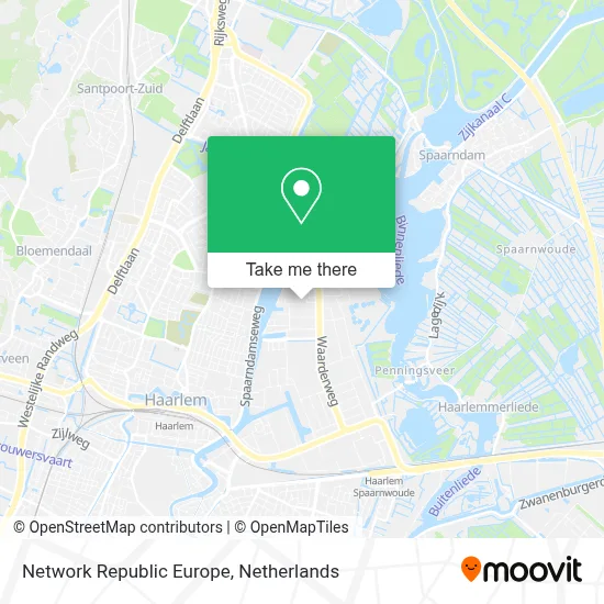 Network Republic Europe map