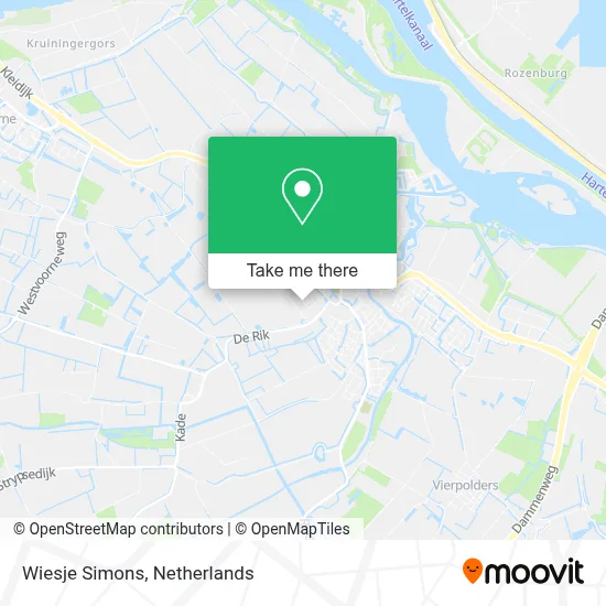 Wiesje Simons map