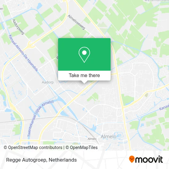 Regge Autogroep map