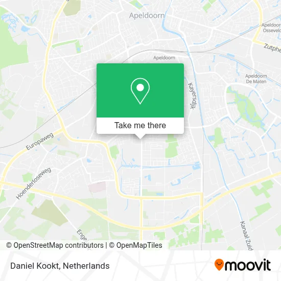 Daniel Kookt Karte